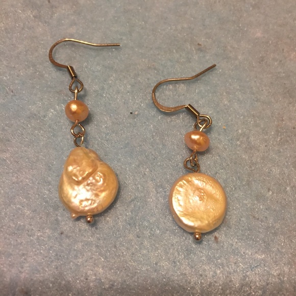 Freshwater pearl earrings - Picture 5 of 7